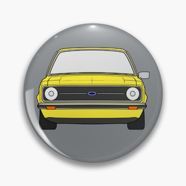 Item preview, Ford Escort Mk2 signal yellow color designed and sold by EdimDesign.