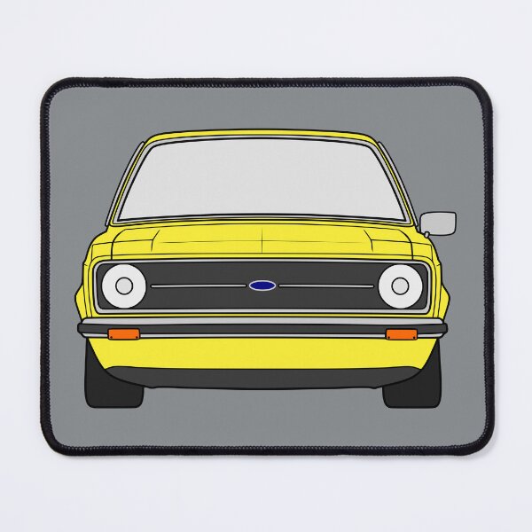 Item preview, Ford Escort Mk2 signal yellow color designed and sold by EdimDesign.