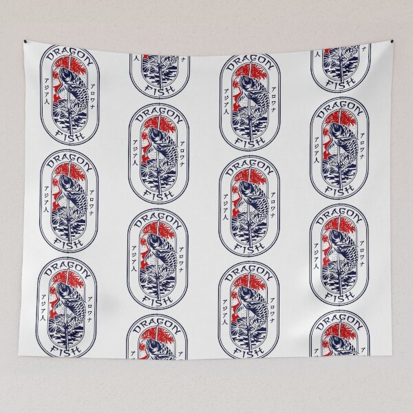 Item preview, Arowana Japanese Dragon Fish Monster Fish Keeper designed and sold by JRRTs.