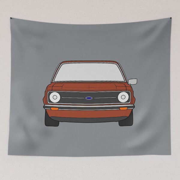 Item preview, Ford Escort Mk2 terracotta color designed and sold by EdimDesign.