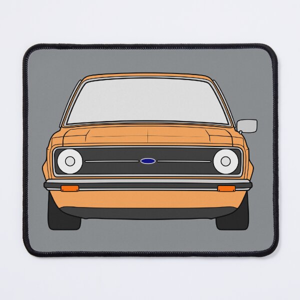 Item preview, Ford Escort Mk2 signal orange pastel color designed and sold by EdimDesign.