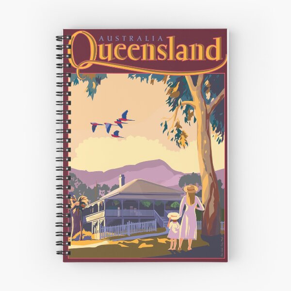 Item preview, Art Deco Queensland with Queenslander House designed and sold by contourcreative.