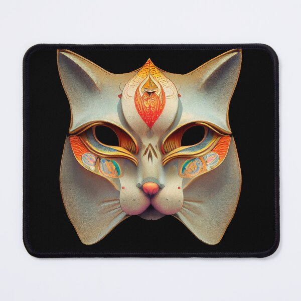 Item preview, Cat carnival mask designed and sold by GorinART.
