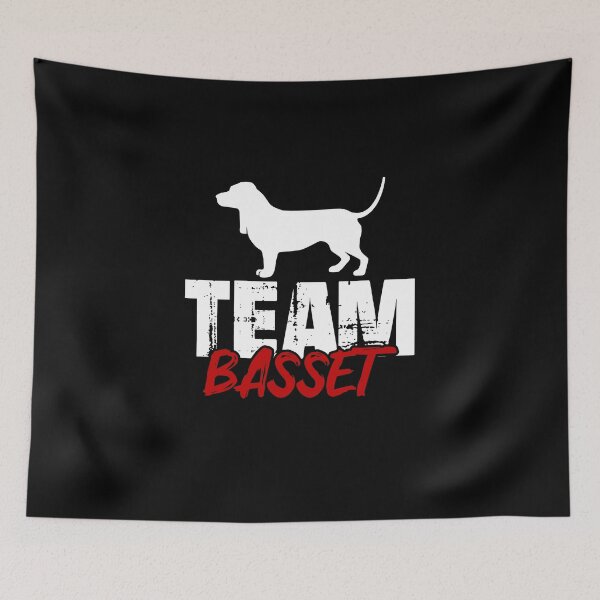 Item preview, Team Basset designed and sold by Shirt-Expert.
