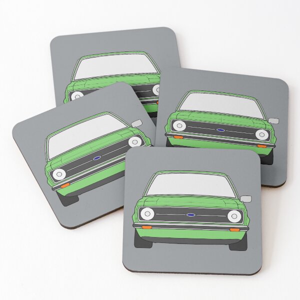 Item preview, Ford Escort Mk2 color verde señal brillante designed and sold by EdimDesign.