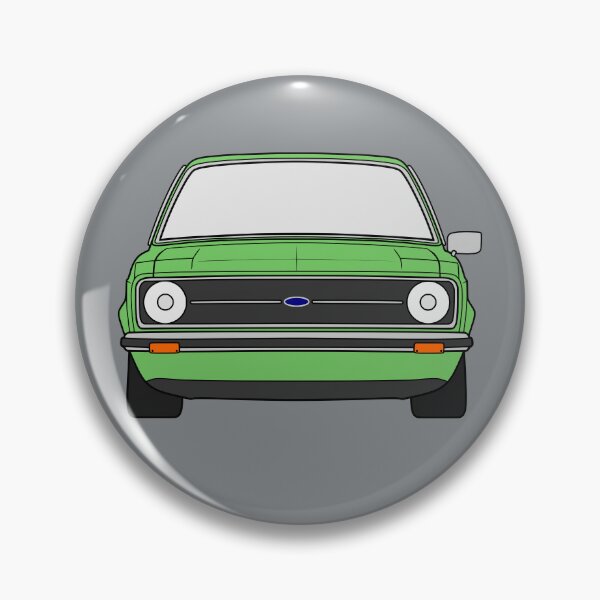 Item preview, Ford Escort Mk2 signal green bright color designed and sold by EdimDesign.