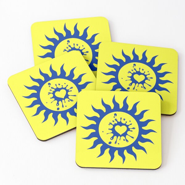 Item preview, Heart Of The Sun Tattoo (Navy Blue) designed and sold by Summer-Winter.