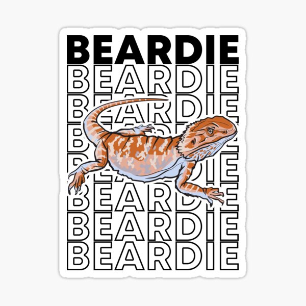 Item preview, Bearded Dragon Lizard 80's Style Reptile Keeper designed and sold by JRRTs.
