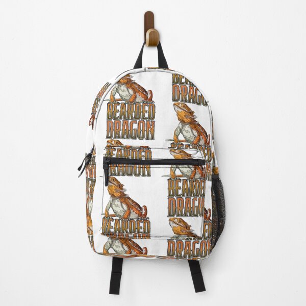 Item preview, Dragón barbudo Guardián de reptiles Beardie Retro designed and sold by JRRTs.