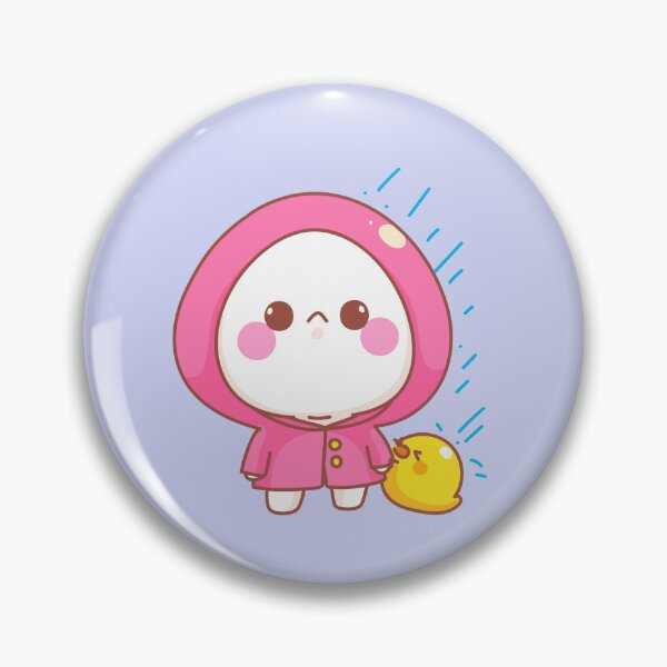 Item preview, Cute Anime Bunny and Duck in the Rain designed and sold by RepublicOfFire.