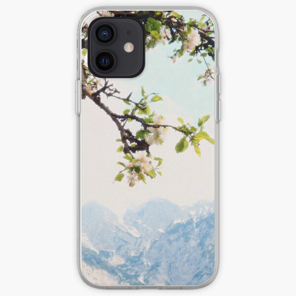 Apple Blossoms and Mountains iPhone Soft Case