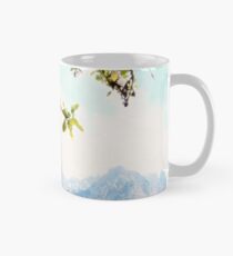 Apple Blossoms and Mountains Mug