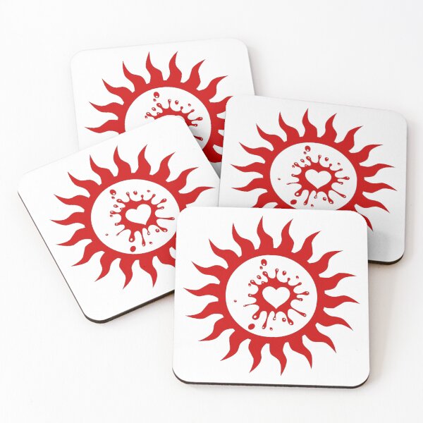 Item preview, Heart Of The Sun Tattoo (Red) designed and sold by Summer-Winter.
