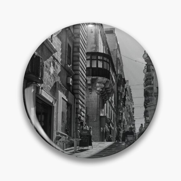 Item preview, Coffee Morning in Valletta - Monochrome designed and sold by Violaman.