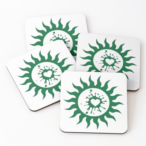 Item preview, Heart Of The Sun Tattoo (Green) designed and sold by Summer-Winter.