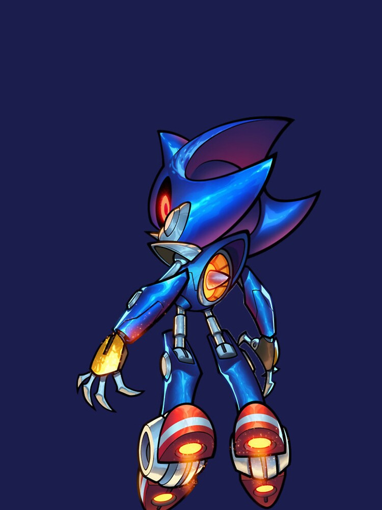 Metal Sonic Menacing Magnet for Sale by Keerl