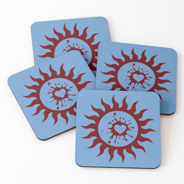Item preview, Heart Of The Sun Tattoo (Burgundy) designed and sold by Summer-Winter.