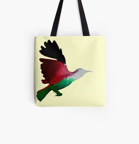 Palestine Sunbird All Over Print Tote Bag