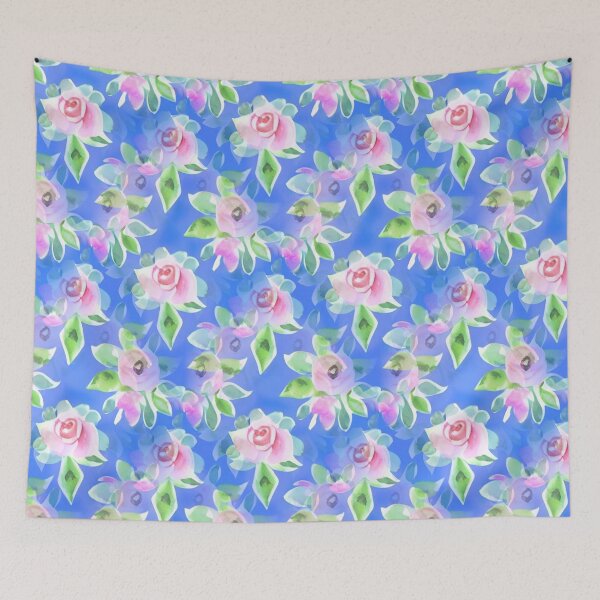 Item preview, Pastel floral abstract pattern designed and sold by Mirarima.