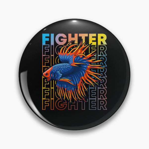 Item preview, Betta Fish 80's Style Siamese Fighting Fish designed and sold by JRRTs.
