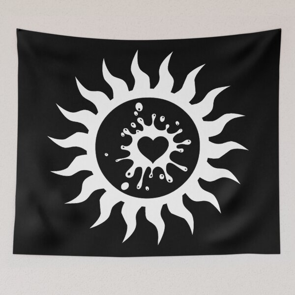 Item preview, Heart Of The Sun Tattoo (White) designed and sold by Summer-Winter.