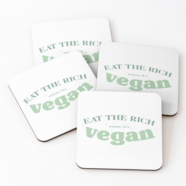 Item preview, Eat The Rich cause it's vegan. designed and sold by rawlex.