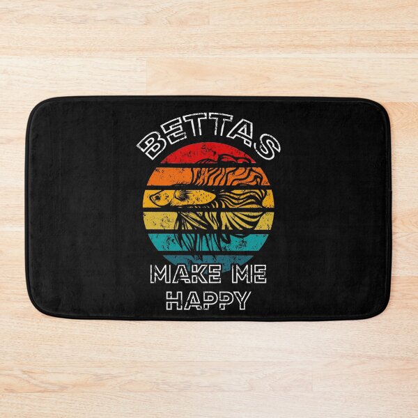 Item preview, Betta Fish Make Me Happy Retro Sunset designed and sold by JRRTs.