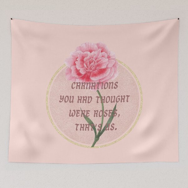 Item preview, Carnations and Roses /Maroon designed and sold by BloompodDesigns.