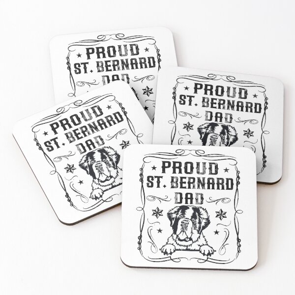 Item preview, Proud Sint Bernard dad designed and sold by PrettyPittie Shop.