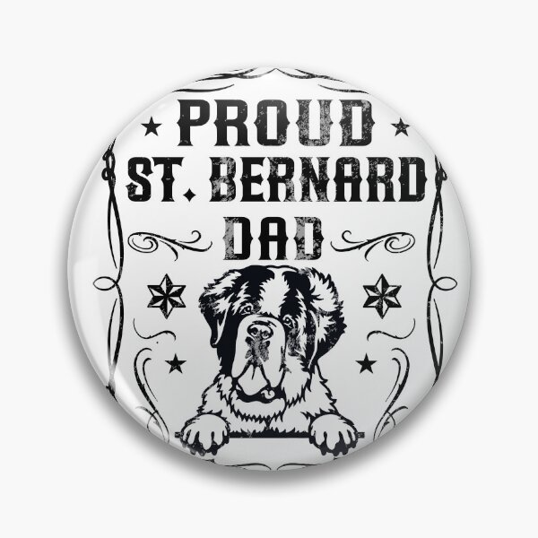 Item preview, Proud Sint Bernard dad designed and sold by PrettyPittie Shop.