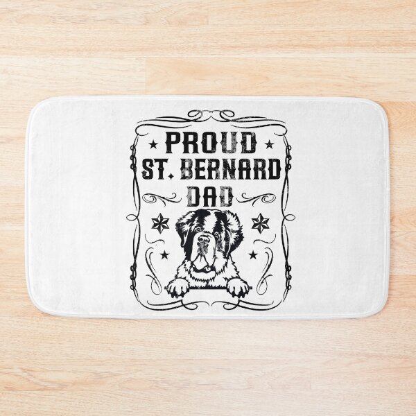 Item preview, Proud Sint Bernard dad designed and sold by PrettyPittie Shop.