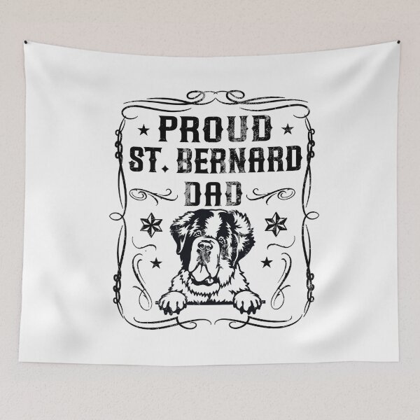 Item preview, Proud Sint Bernard dad designed and sold by PrettyPittie Shop.