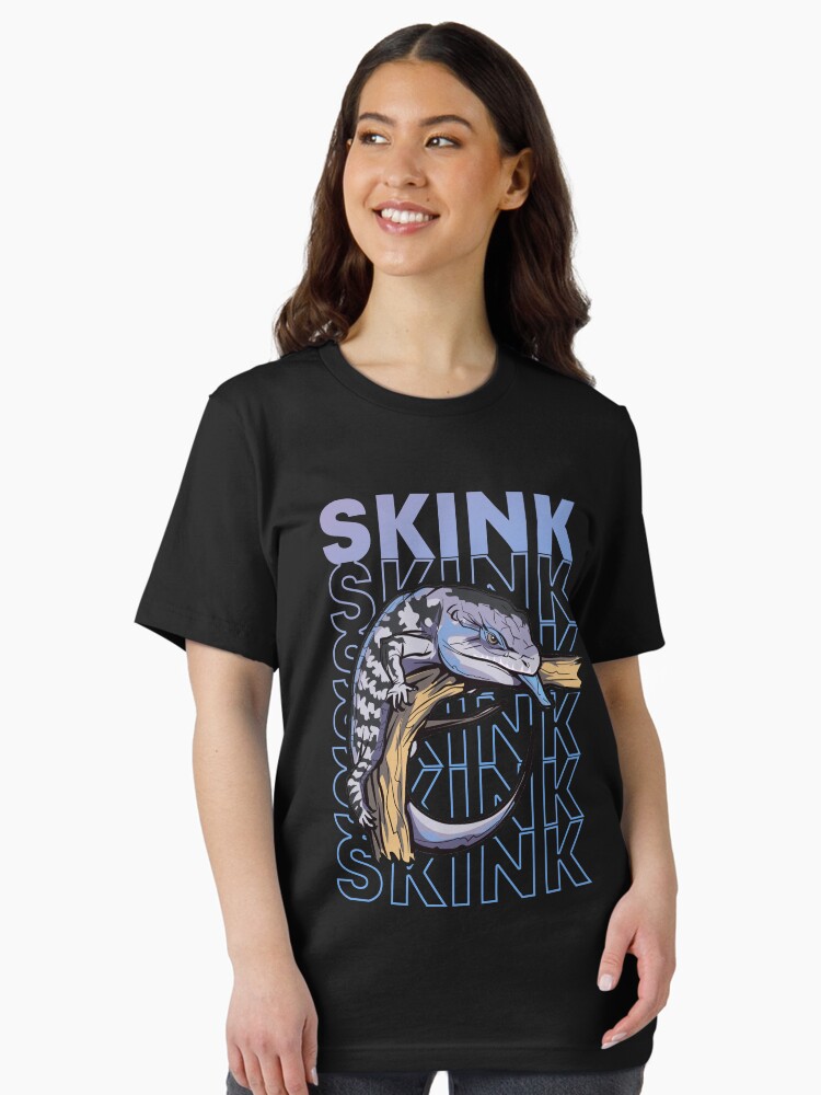 Thumbnail 1 of 7, Essential T-Shirt, Blue Tongue Skink 80's Style Reptile Keeper Lizard designed and sold by JRRTs.