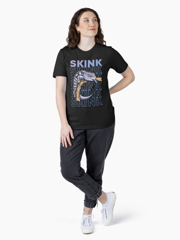 Thumbnail 4 of 7, Essential T-Shirt, Blue Tongue Skink 80's Style Reptile Keeper Lizard designed and sold by JRRTs.
