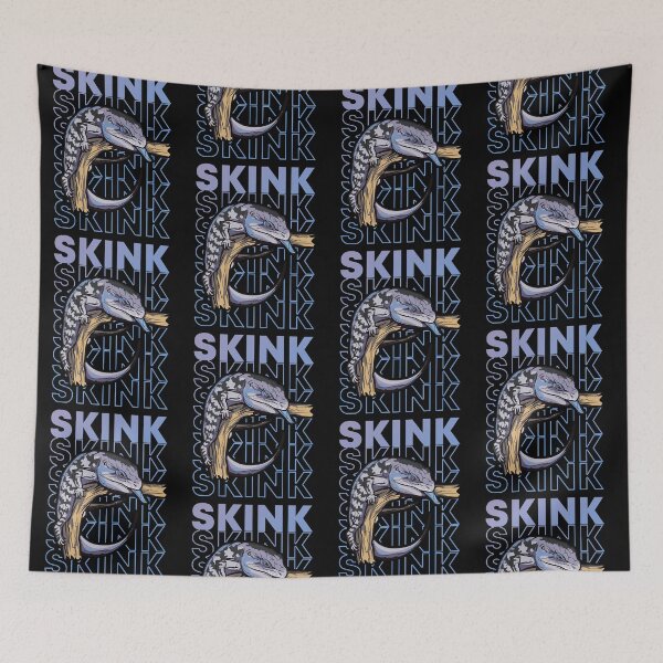 Item preview, Blue Tongue Skink 80's Style Reptile Keeper Lizard designed and sold by JRRTs.