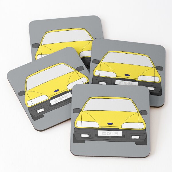 Item preview, Ford Sierra MK2 yellow color designed and sold by EdimDesign.