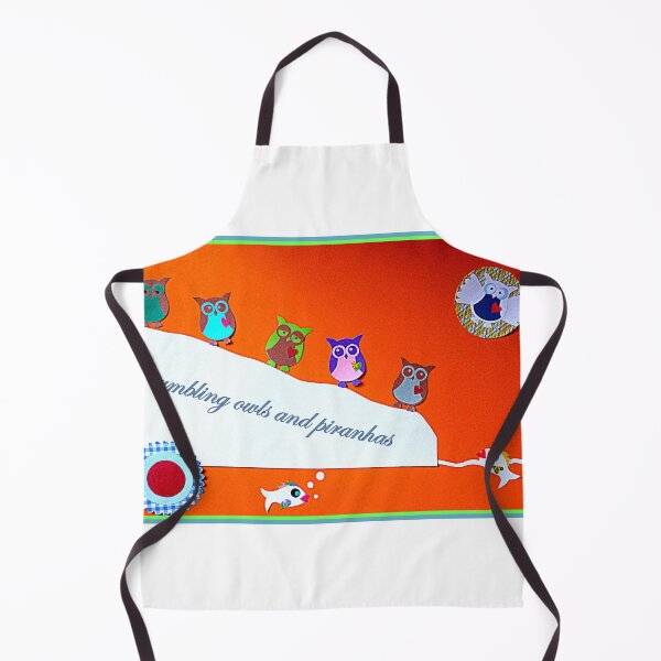 Item preview, Tumbling owls and piranhas  designed and sold by angel1.