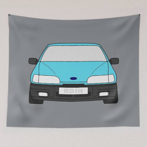 Item preview, Ford Sierra MK2 riviera blue color designed and sold by EdimDesign.