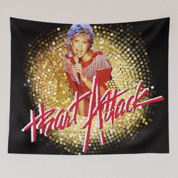 Item preview, Olivia Newton-John  - Heart Attack - Designed by PopRetroDisco designed and sold by popretrodisco.
