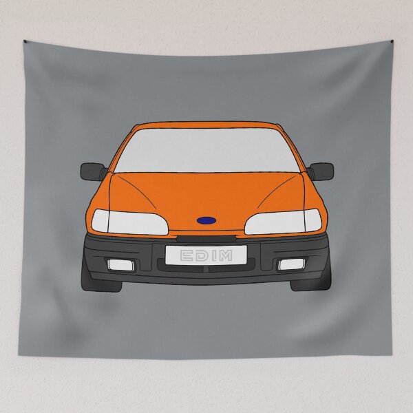 Item preview, Ford Sierra MK2 orange color designed and sold by EdimDesign.