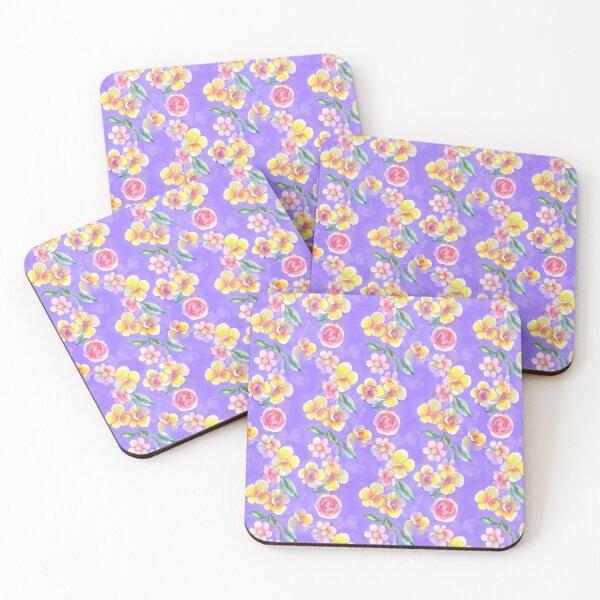 Item preview, Pastel floral abstract pattern designed and sold by Mirarima.