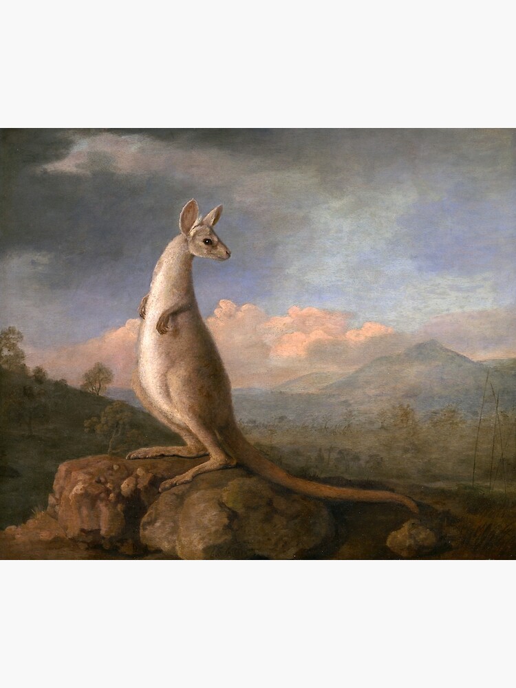 The Kongouro Oil Painting by Australian Artist George Stubbs by podartist