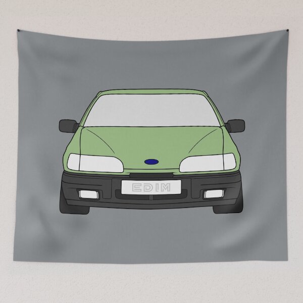 Item preview, Ford Sierra MK2 highland green color designed and sold by EdimDesign.