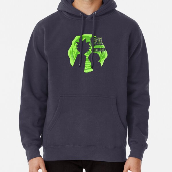 Oh Geez Rick Pullover Hoodie