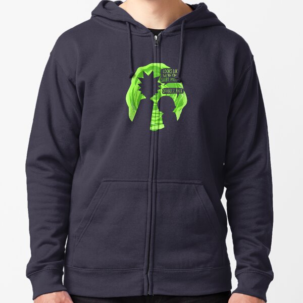 Oh Geez Rick Zipped Hoodie