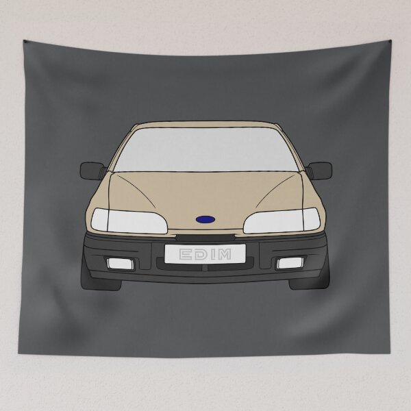 Item preview, Ford Sierra MK2 gold color designed and sold by EdimDesign.