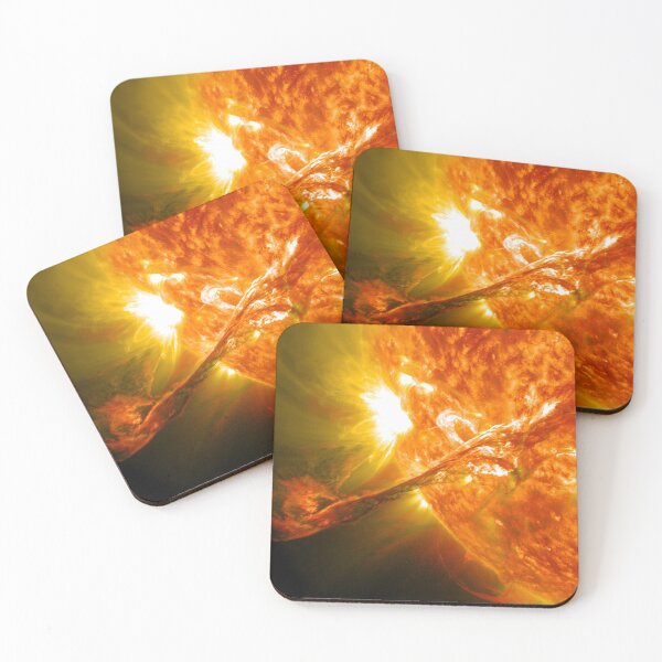 Item preview, The Sun, Solar Prominince detail, solar flare, space designed and sold by Glimmersmith.