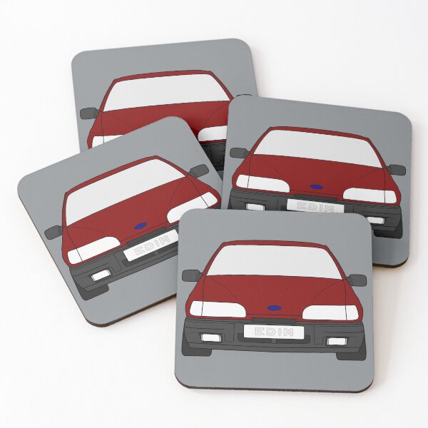 Item preview, Ford Sierra MK2 bordeuax color designed and sold by EdimDesign.