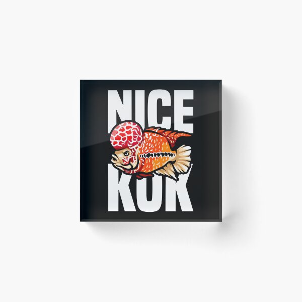 Item preview, Nice Kok Funny Flowerhorn Cichlid Fish Keeper designed and sold by JRRTs.