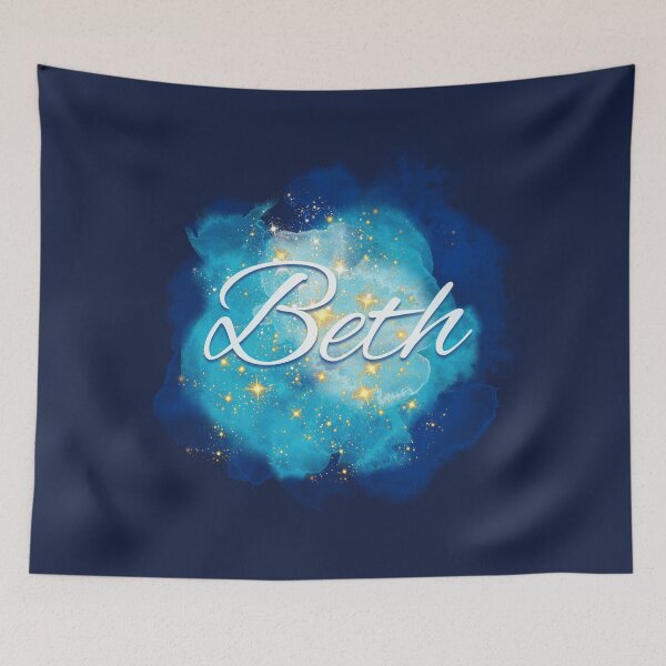 Item preview, Beth, Stars and Watercolor designed and sold by faithtfoster.
